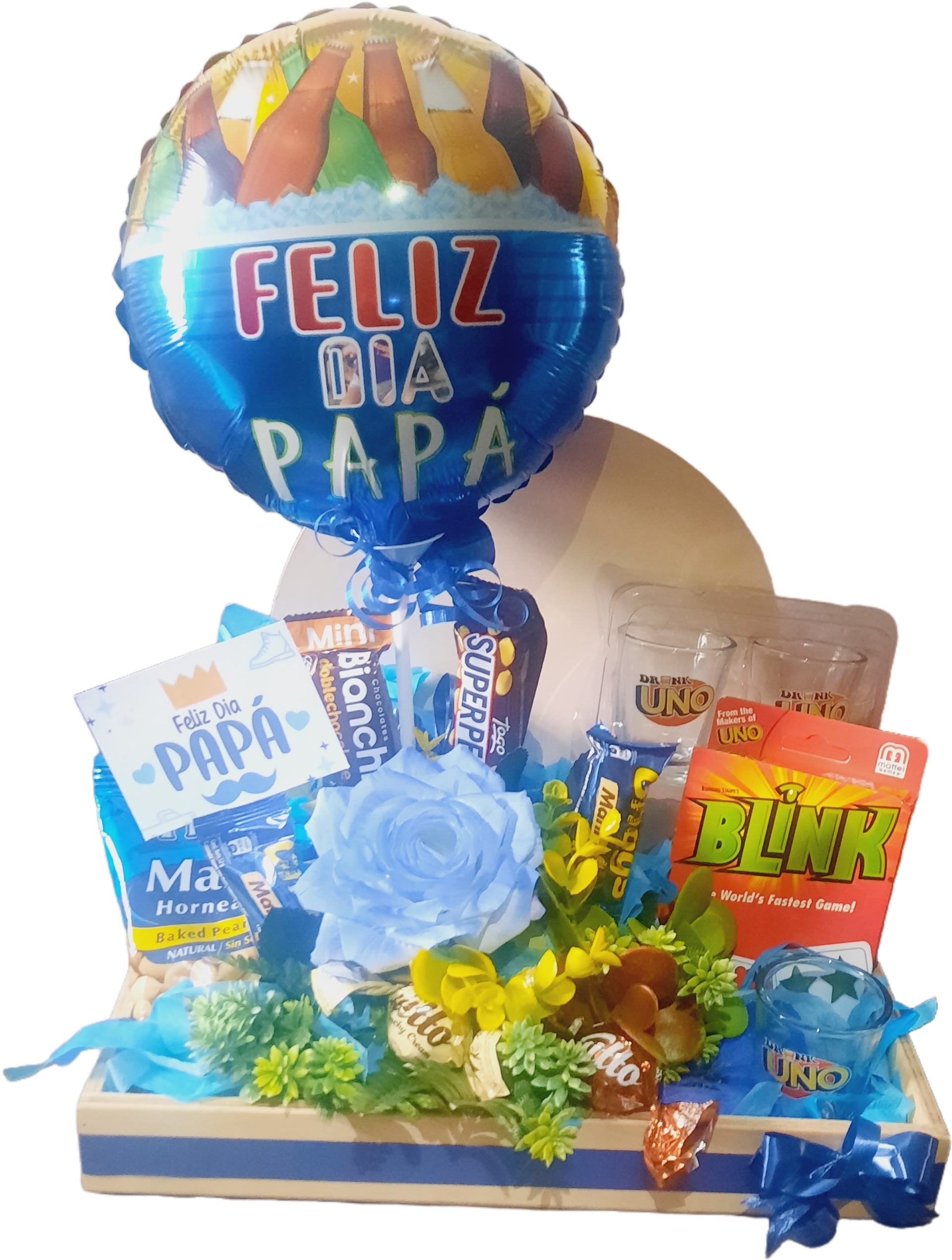 Caja Juegos y Dulces para Papá